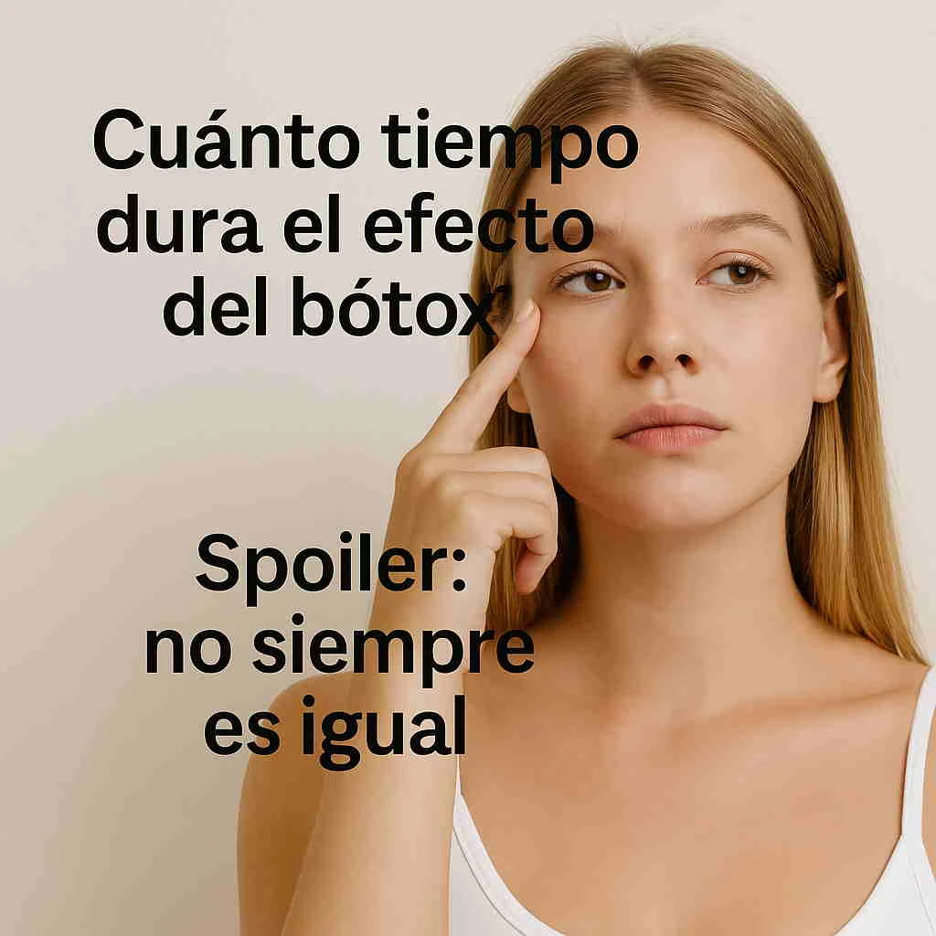 ¿Cuánto tiempo dura el efecto del bótox?