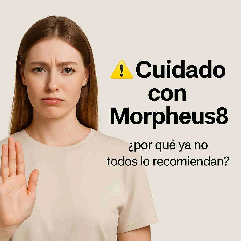 Cuidado con Morpheus8 — por qué muchas pacientes no quieren repetirlo