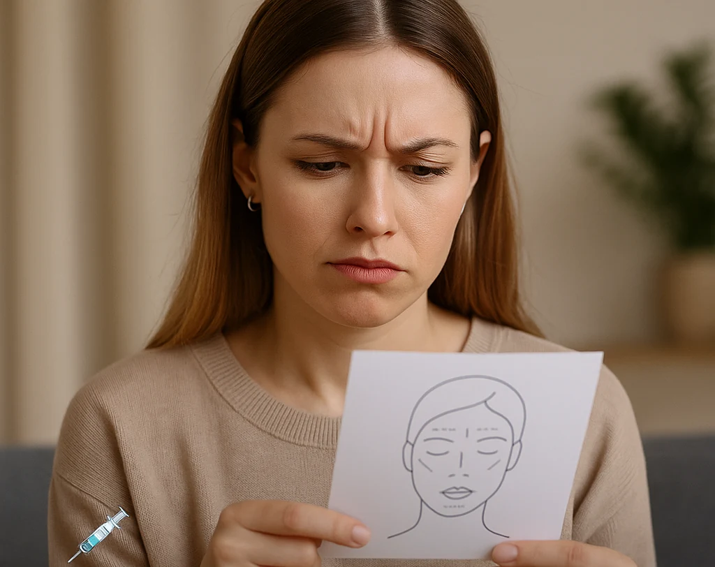 Explicación médica sobre el baby botox y sus riesgos