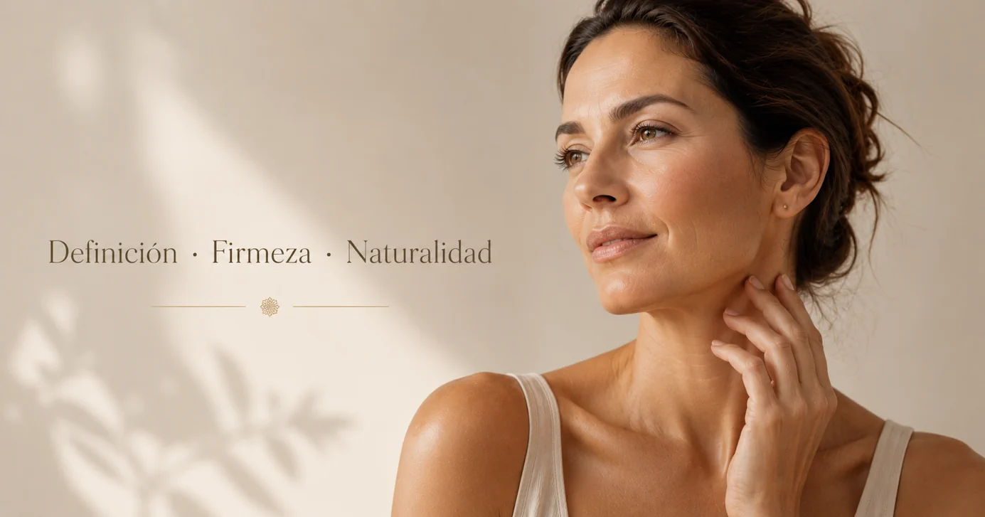 Paciente luego de tratamiento con radiofrecuencia Accent Prime