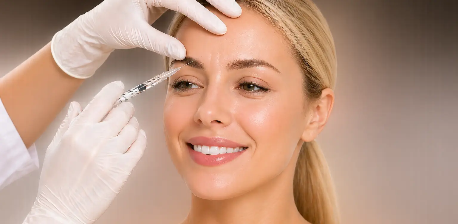 Resultados reales de Botox antes y después en paciente