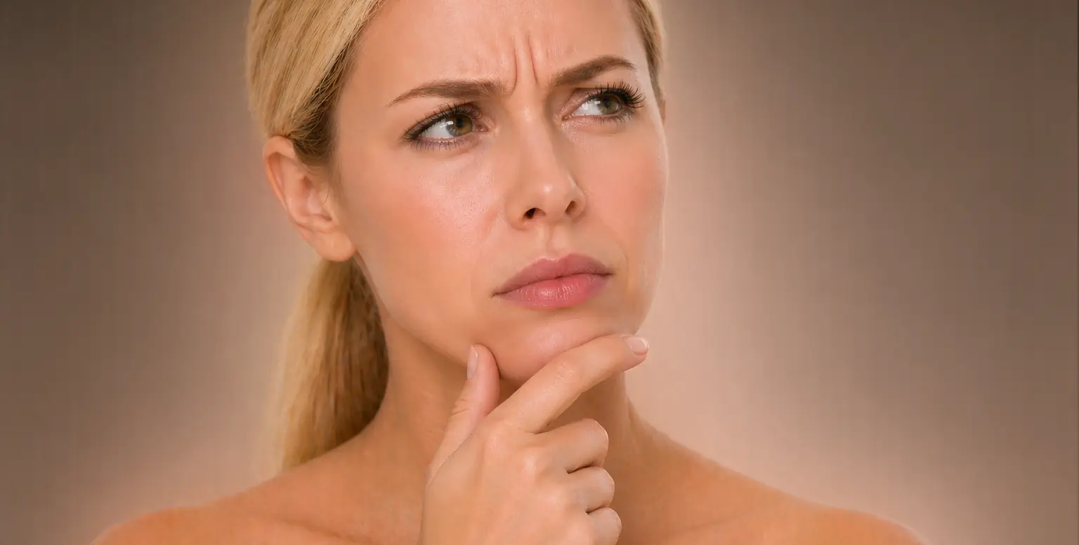 Paciente luego de evaluación para mejorar ojeras y calidad de piel