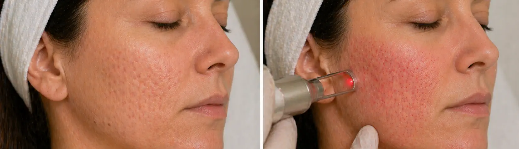 Tratamiento láser para cicatrices de acné