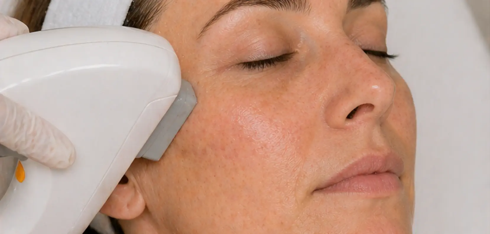 Tratamiento de luz pulsada para fotorejuvenecimiento